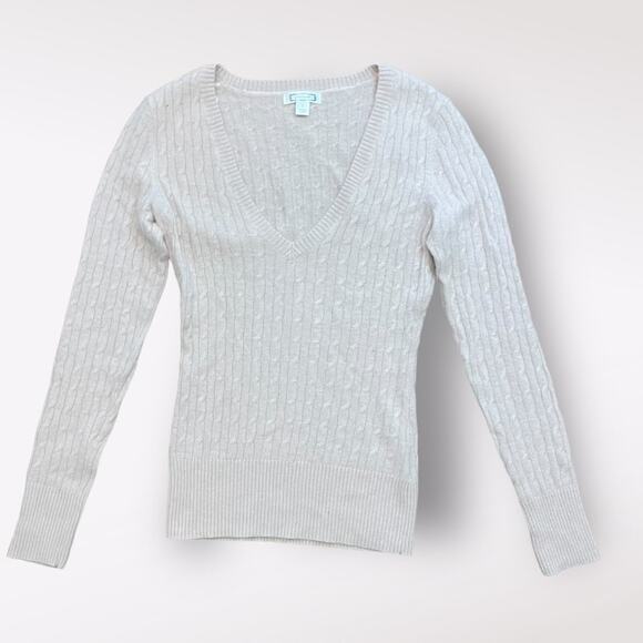 Anthropologie Aphorism Angora Rabbit Hair Cable Knit Sweater Size‎ S - Picture 1 of 8